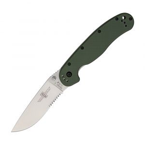 Нож Ontario RAT-1 Serr Olive Drab