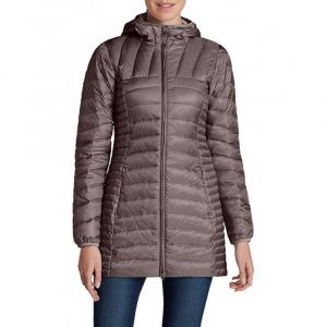 Парка Eddie Bauer Womens Astoria Hooded Down Parka ANEMONE