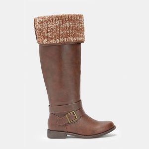 Сапоги JustFab Womens Scarletta Cognac