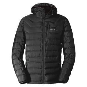 Куртка Eddie Bauer Mens Downlight StormDown Hooded Jacket BLACK