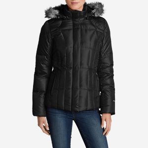 Куртка Eddie Bauer Womens Lodge Down Jacket BLACK