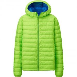 Куртка Uniqlo kids light warm padded GREEN