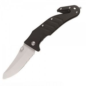 Нож MIL-TEC Car Knife With Clip Black