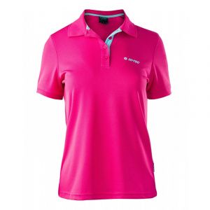 Футболка поло Hi-Tec Lady Site FUCHSIA PURPLE/ AQUA SPLASH