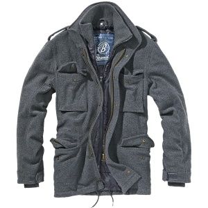 Куртка Brandit M65 Voyager Wool Jacket Anthracite