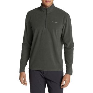 Кофта Eddie Bauer Mens Quest Fleece 1/4-Zip Pullover CAPERS
