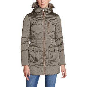 Парка Eddie Bauer Women Yukon Classic Down Parka LT TAUPE