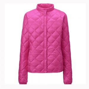 Куртка Uniqlo Women Ultra Light Down Compact Quilted Pink