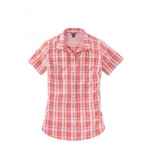 Рубашка Eddie Bauer Womens Adventurer Short-Sleeve Blouse RED