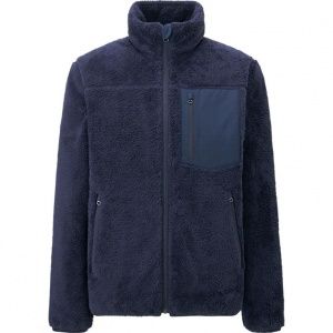 Кофта Uniqlo Men Wind Proof Fleece NAVY