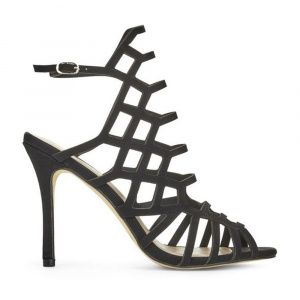 Босоножки JustFab Womens Saretta Black