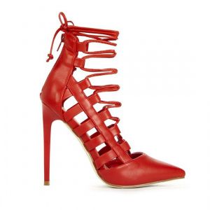 Туфли JustFab Womens Magdalena Red