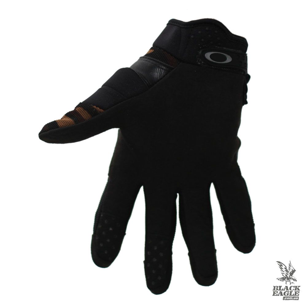 Перчатки Oakley полнопалые Black (камуфл.)