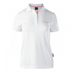 Футболка поло Hi-Tec Lady Site WHITE/QUARTZ PINK