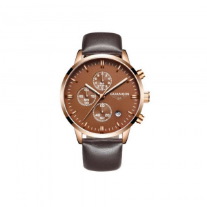 Часы Guanqin Gold-Brown-Brown GQ12006-A CL