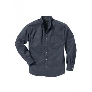 Рубашка Eddie Bauer Mens Classic Stand Shirt WASHED NAVY