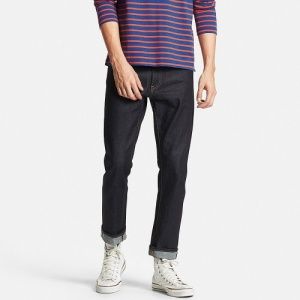 Джинсы Uniqlo Selvedge Slim Fit NAVY