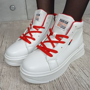 Кроссовки AESD 510-157 WHITE-RED