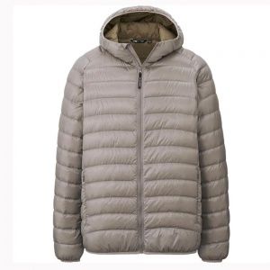 Куртка Uniqlo Men SPRZ NY Ultra Light Down (Jean-Michel Basquiat) Beige