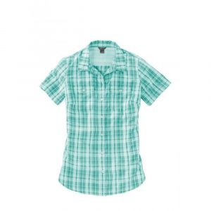 Рубашка Eddie Bauer Womens Adventurer Short-Sleeve Blouse GREEN