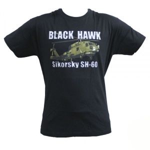 Футболка T-Shirt Black Hawk Sikorsky SH-60 Black