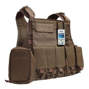 Бронежилет Flyye Molle Style PC Plate Carrier with Pouch Set Coyote brown