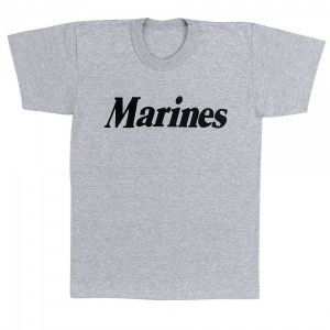Футболка Rothco Marines Physical Training Grey