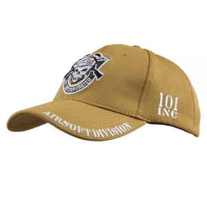 Кепка 101 Inc Baseball Cap Airsoft Division Gold