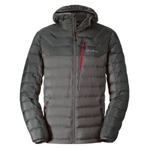 Куртка Eddie Bauer Mens Downlight StormDown Hooded Jacket CINDER