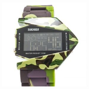 Часы Skmei 0817 Green Camouflage BOX