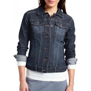 Джинсовая куртка Eddie Bauer Women Classic Jeans Jacket NAVY