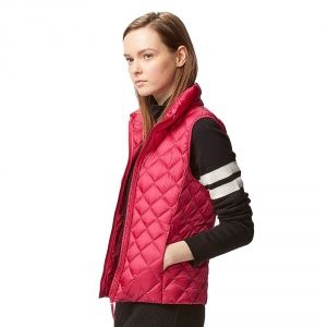 Жилетка Uniqlo women ultra light down quilted vest Pink