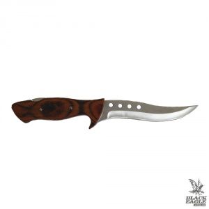 Нож охотничий с компасом деревянный