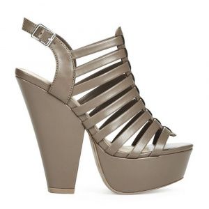 Босоножки JustFab Womens Mayla Taupe