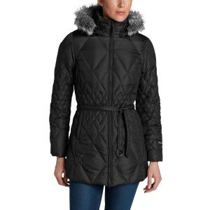 Куртка Eddie Bauer Womens Slope Side Down Parka EBONY