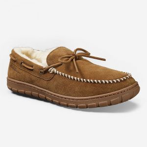 Мокасины Eddie Bauer Men Shearling-Lined TAN