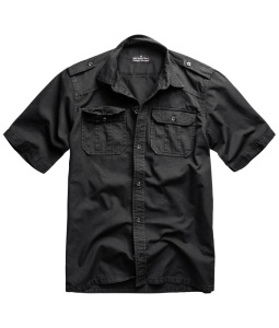 Рубашка Surplus M65 Basic Shirt 1/2 Arm Black