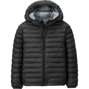 Куртка Uniqlo Kids Light Warm Padded BLACK