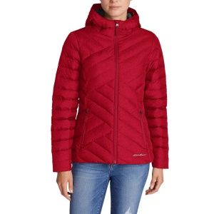 Куртка Eddie Bauer Womens Slate Mountain Down Jacket CHERRY