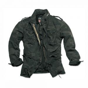 Куртка Surplus Regiment M 65 Jacket Black Camo