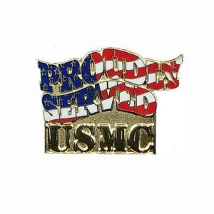 Значок USMC Proudly Served